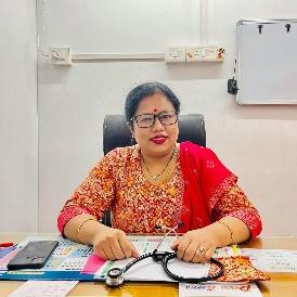 Portrait of Dr. Nijwm Mahilary